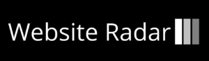 Website-Radar Logo in White